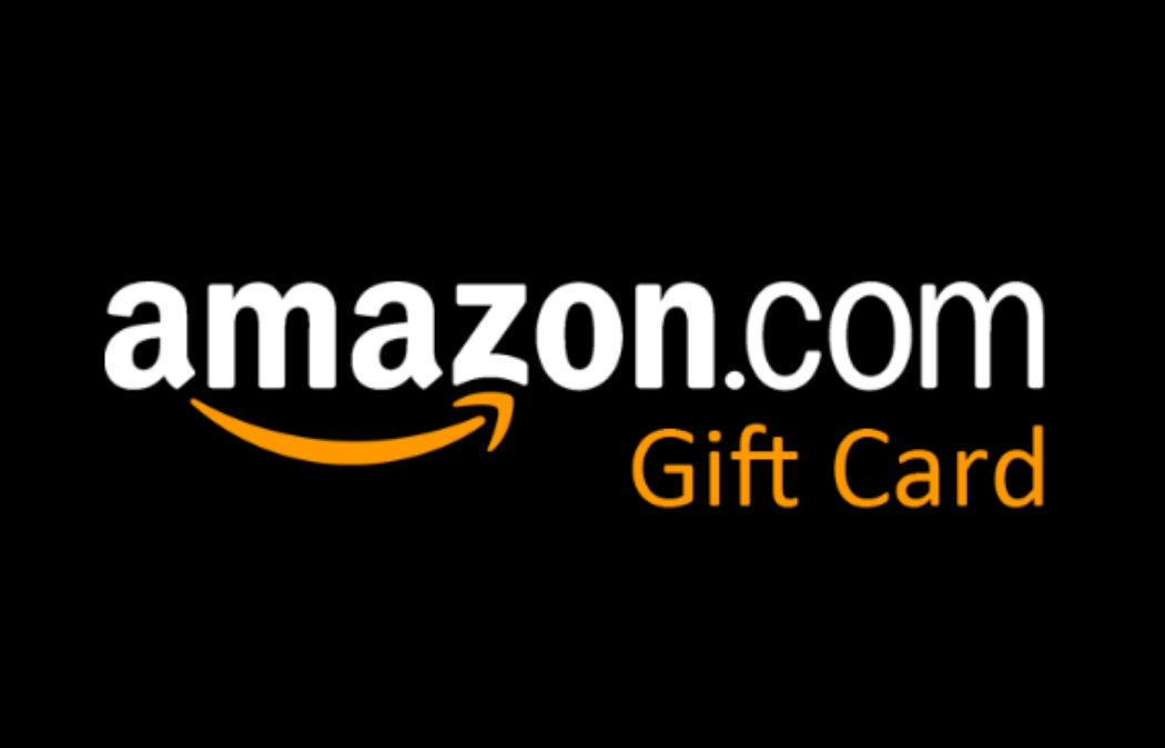 Amazon gift card logo: White 