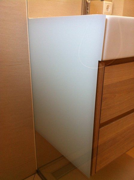 Glasdusche