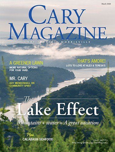 Cary Magazine's front cover