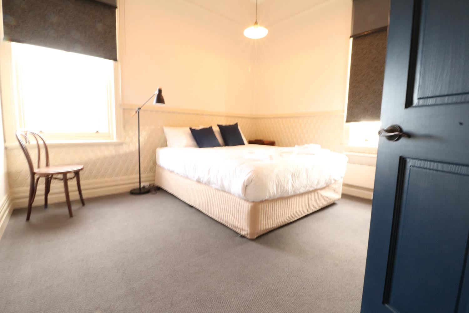Bed With Open Door