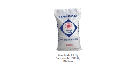 Sale in vari formati