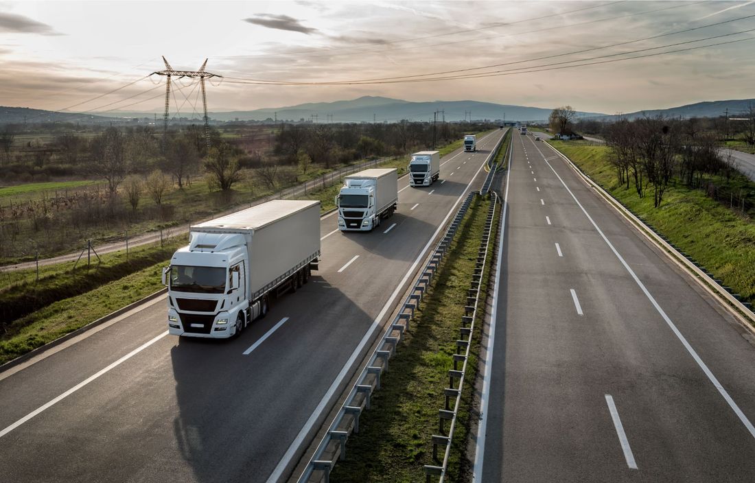 Distribuzione del sale nel nord Italia