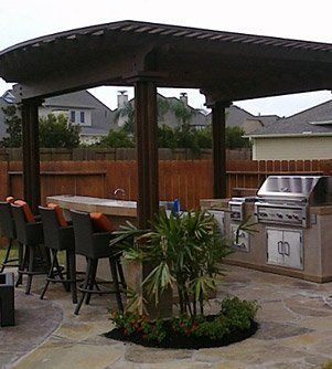 Backyard Smoker - Backyard Barbecue Design in Plano, TX Backyard Smoker - Backyard Barbecue Design in Plano, TX