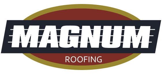 magnum roofing business logo magnum roofing business logo