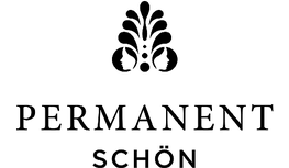 Ein schwarz-weißes Logo für dauerhafte Schönheit