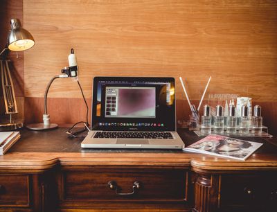 scalp analysis laptop view