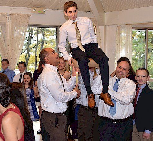 Bar Mitzvah DJ in Boston MA doing the Hora
