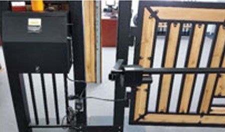 Electric Gates — Installed Gate in Brenham, TX