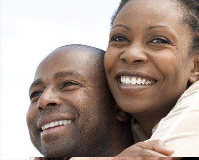 Man & Woman hugging