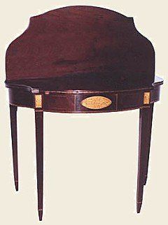 Hepplewhite Card Table