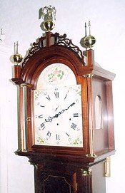 Grandfather Clock Detailed Bonnet Grandfather Clock Detailed Bonnet