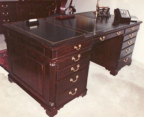Leather Top Desk