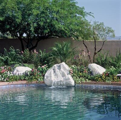 Mini Falls From The Rock — Shippensburg, PA — Cumberland Valley Pools LLC