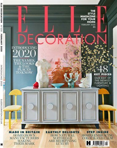 Elle Decoration Magazine, 2020