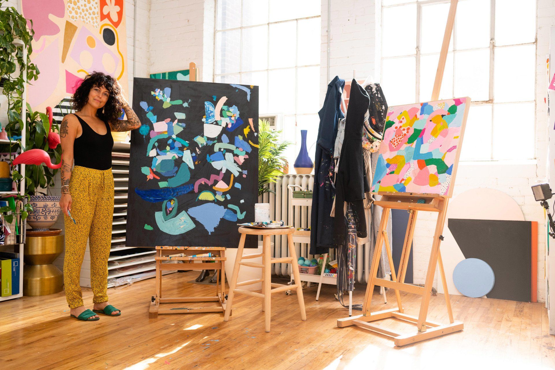 Ashley Mary art studio