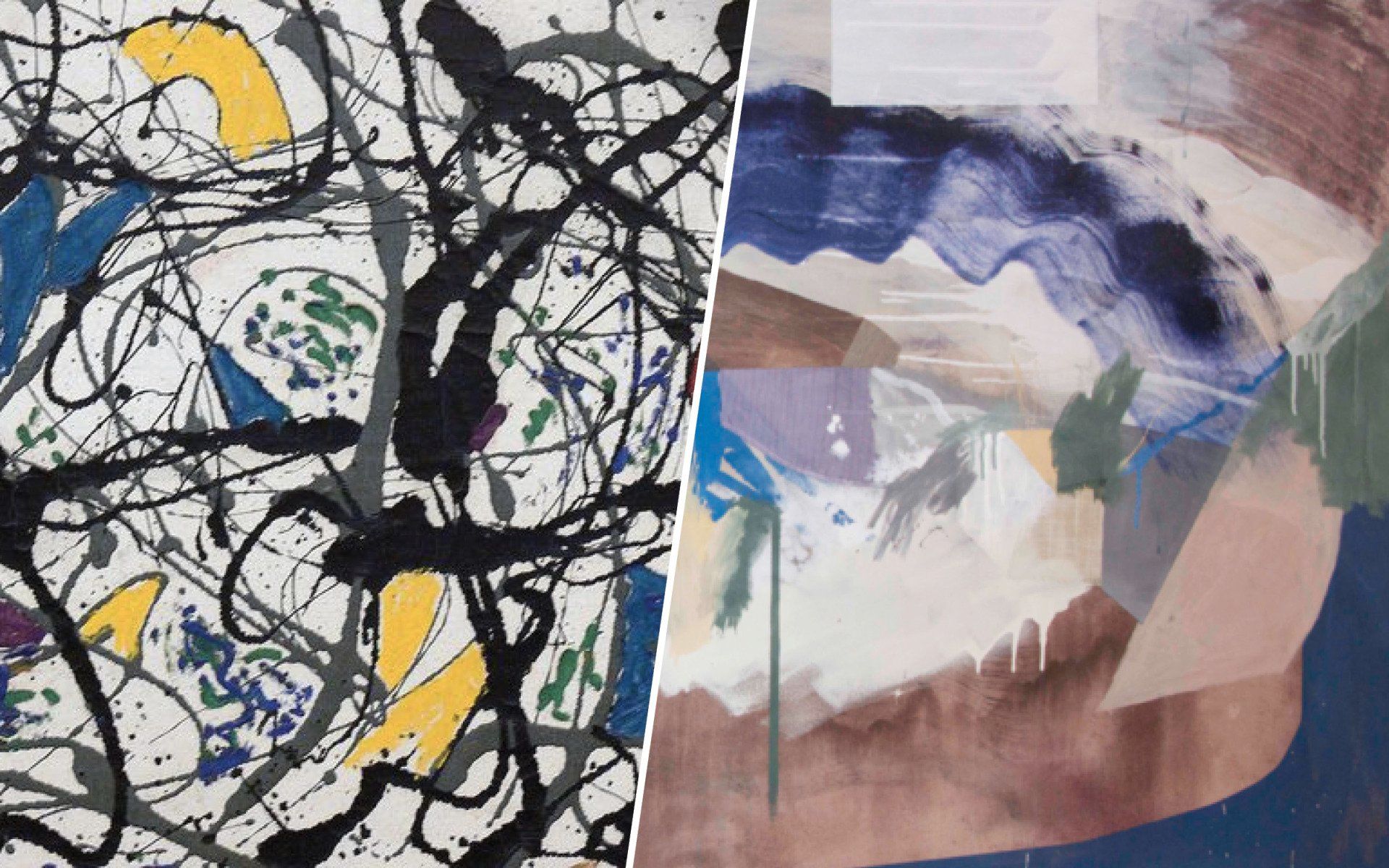 Jackson Pollock + Rebecca Stern