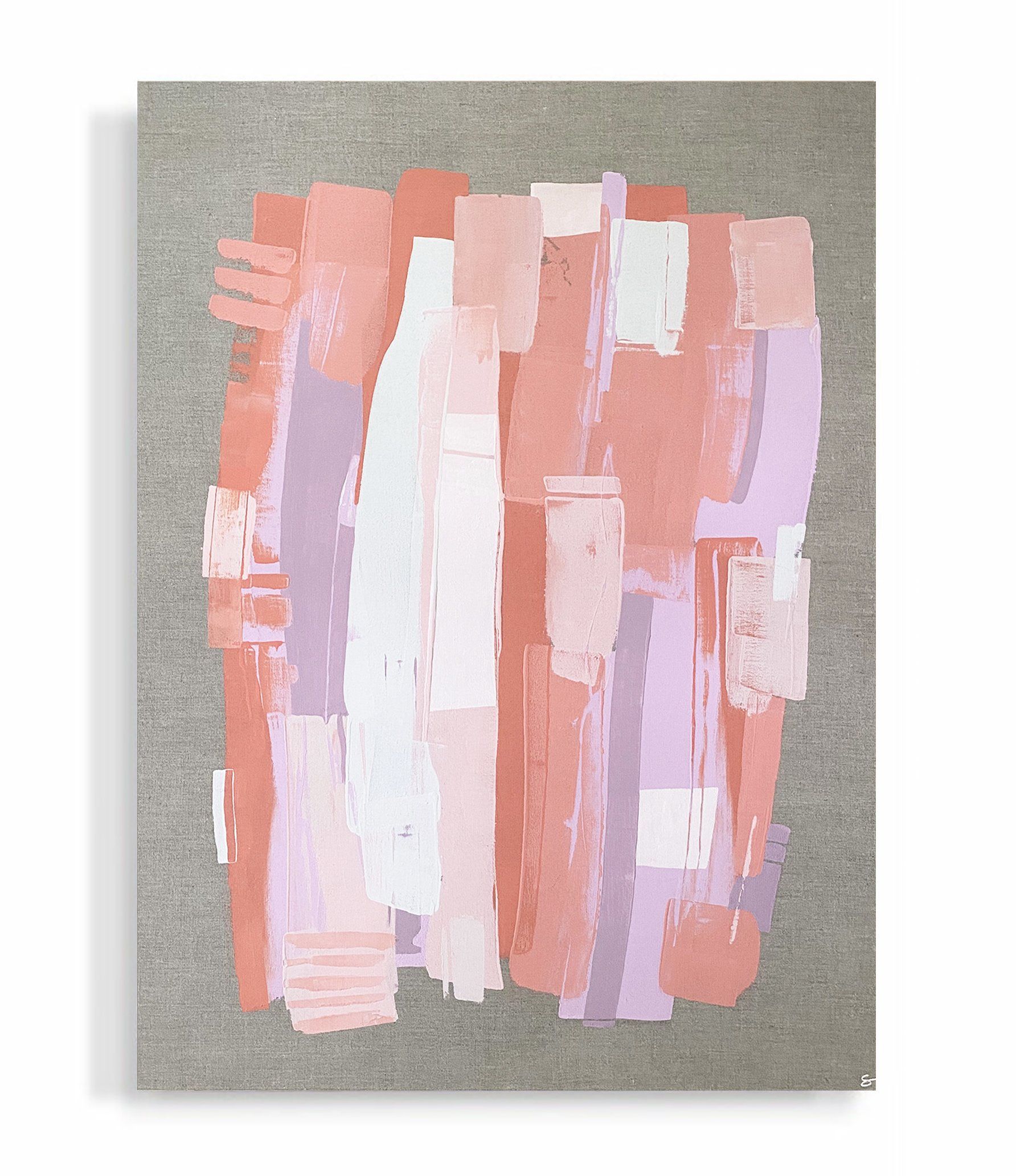 Shannon Coppage, Spontaneity, 2020, Acrylic on linen, 40 x 30 in, $1195 ($119.50/mo)