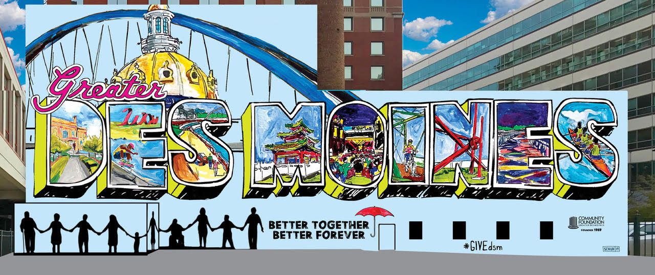 Ben Schuh's original design proof selected by the Community Foundation