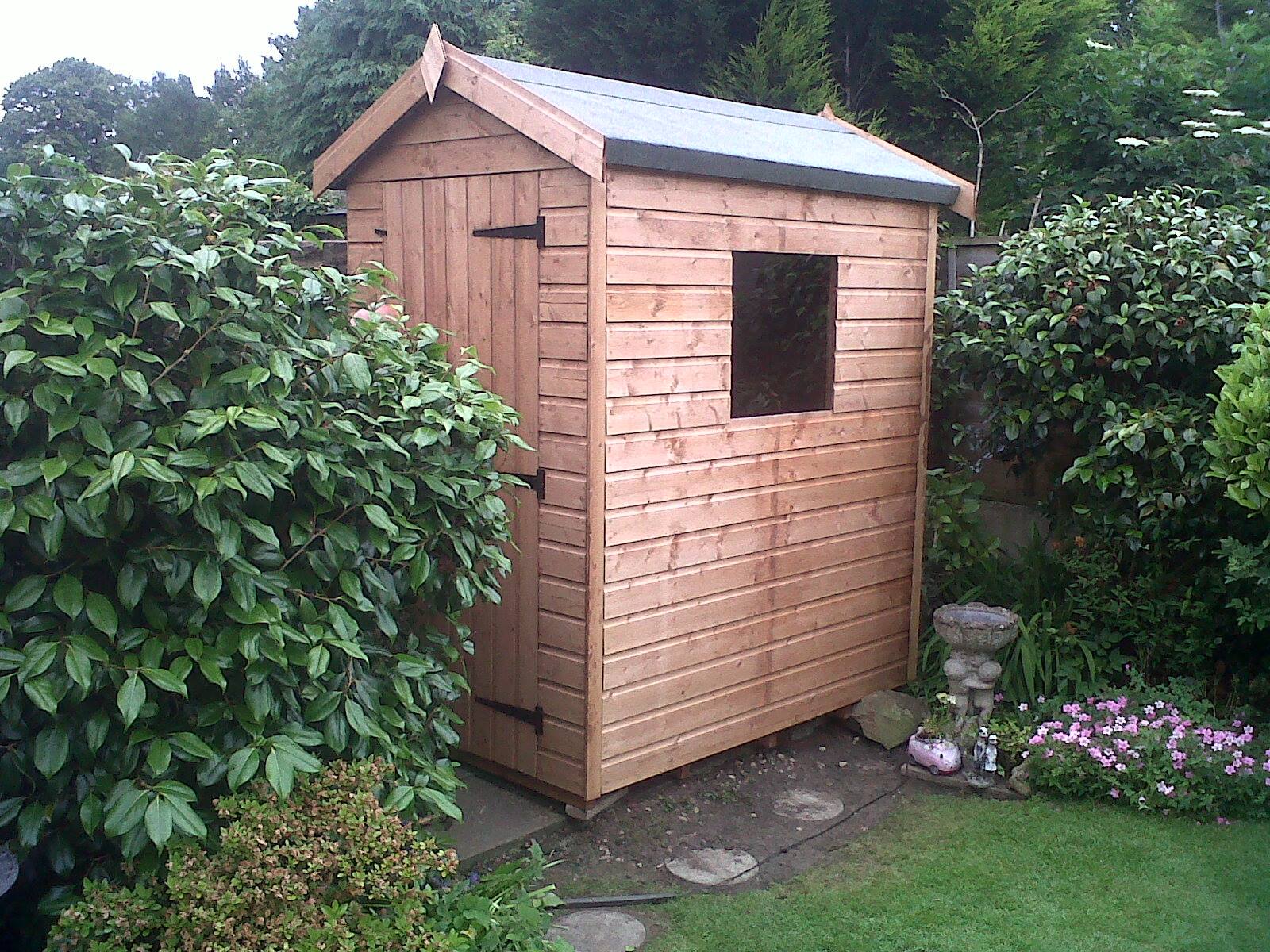 6x4 Apex Shed