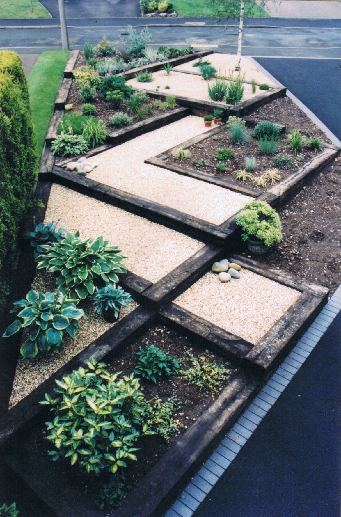 A garden constructed for garden architect