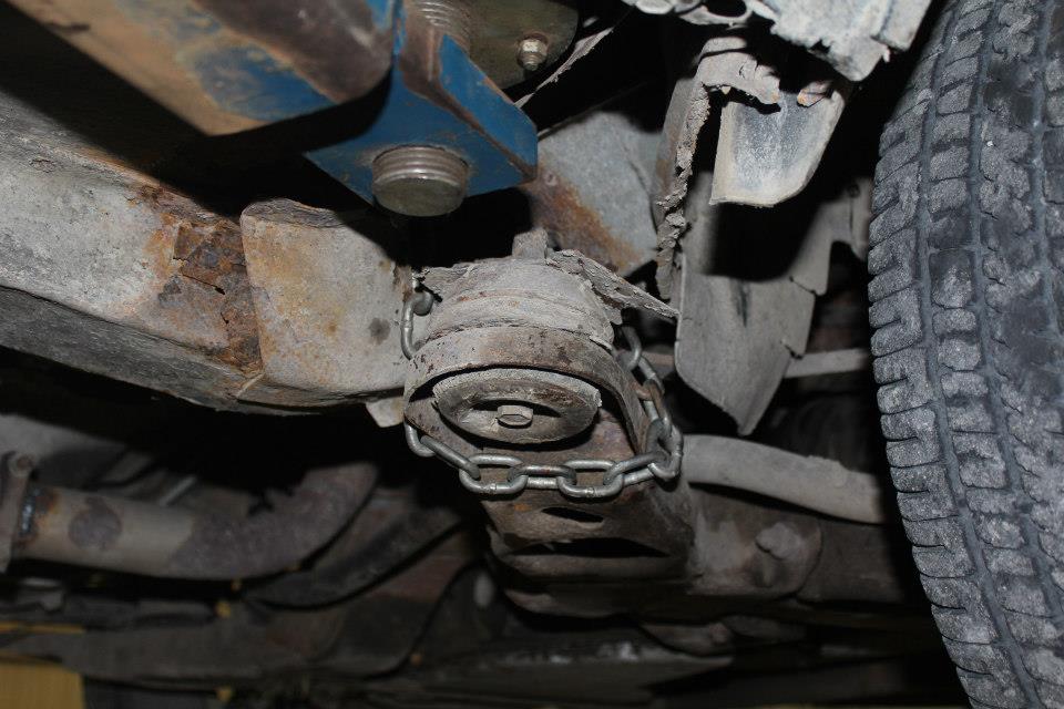 Under Car Overview — Ellendale, MN — Misgen Auto Parts Towing Old Truck — Ellendale, MN — Misgen Auto Parts