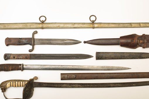 Antique Swords — Skyline Painting in Bend, OR Antique Swords — Skyline Painting in Bend, OR