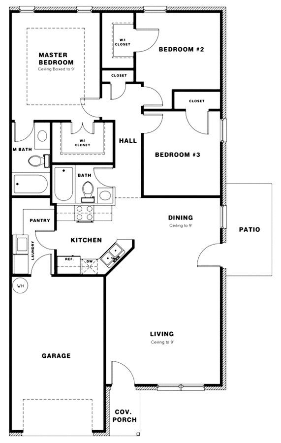 Lindale Rentals floor plan