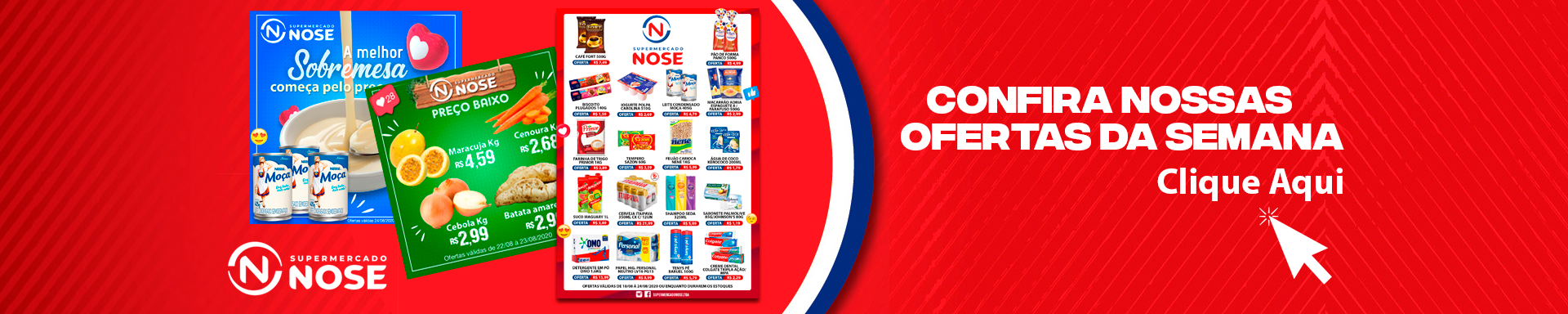Confira as ofertas Supermercado Nose