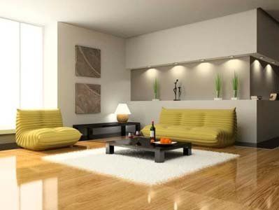 living room con due divani e tavolo basso