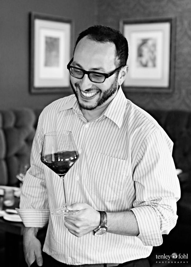 First & Oak Kitchen Sommelier Jonathan Rosenson
