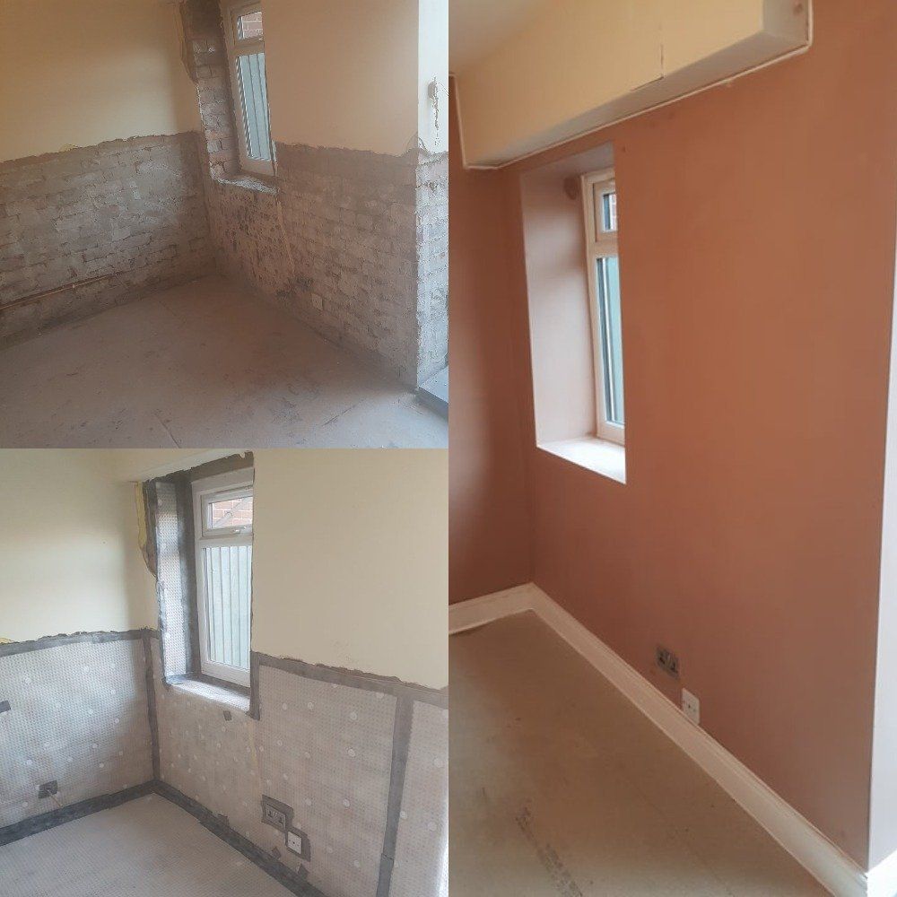 Re-plastering