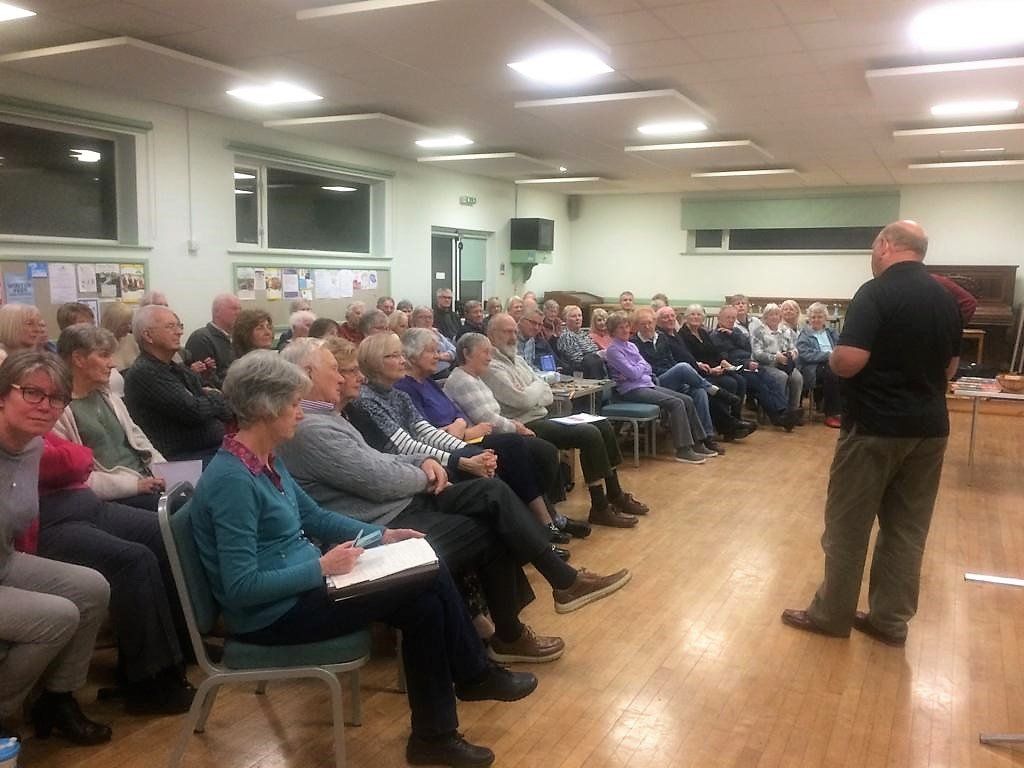 Barry Newman Addressing our Members