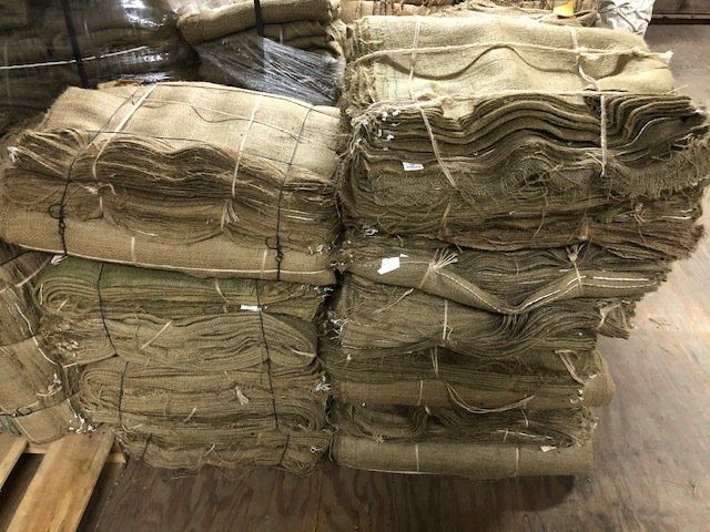 Bag Processors, Inc. - Triangle Burlap Squares Bag Processors, Inc. - Triangle Burlap Squares