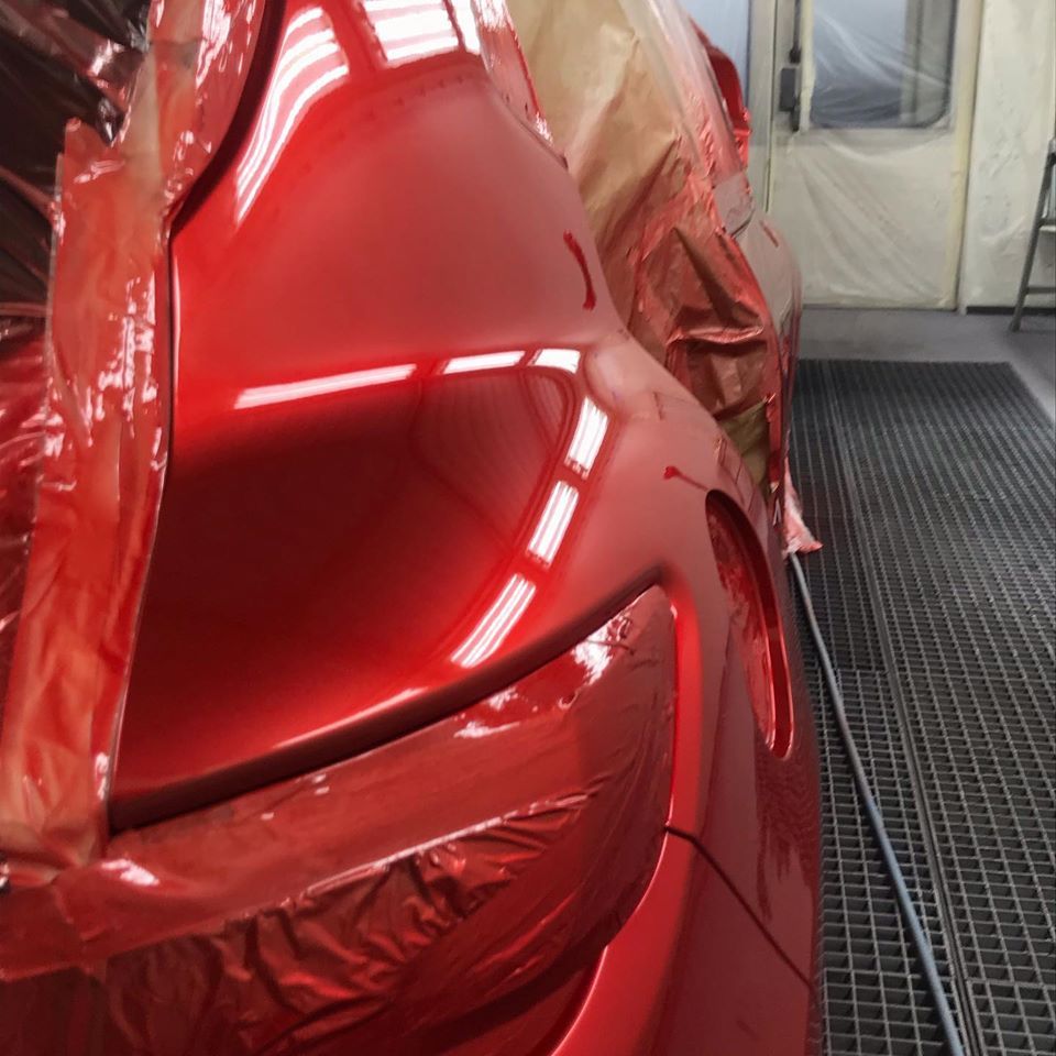 auto rossa after