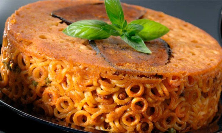 Timballo anelletti forno palermitano