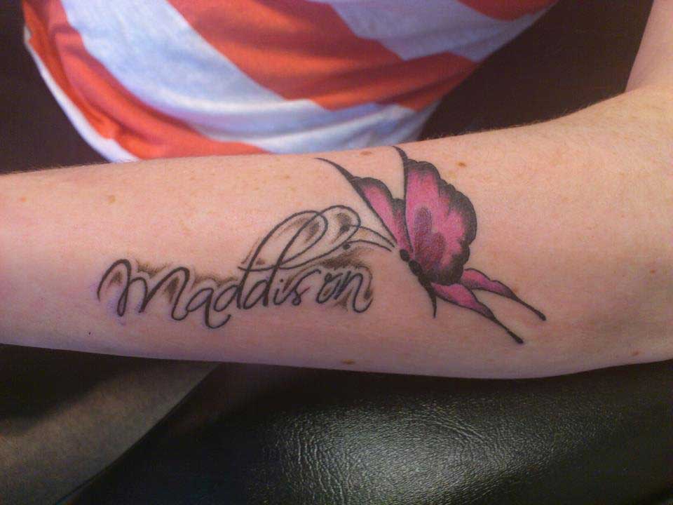 name tattoo