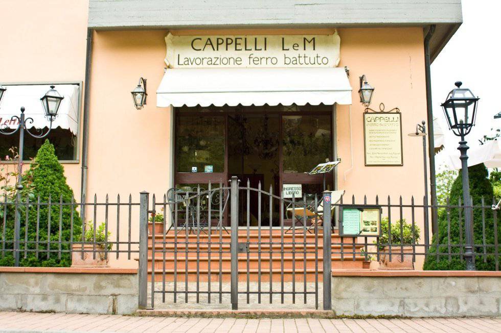 ingresso bottega lavorazione ferro
