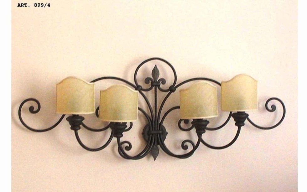 lampadario da muro