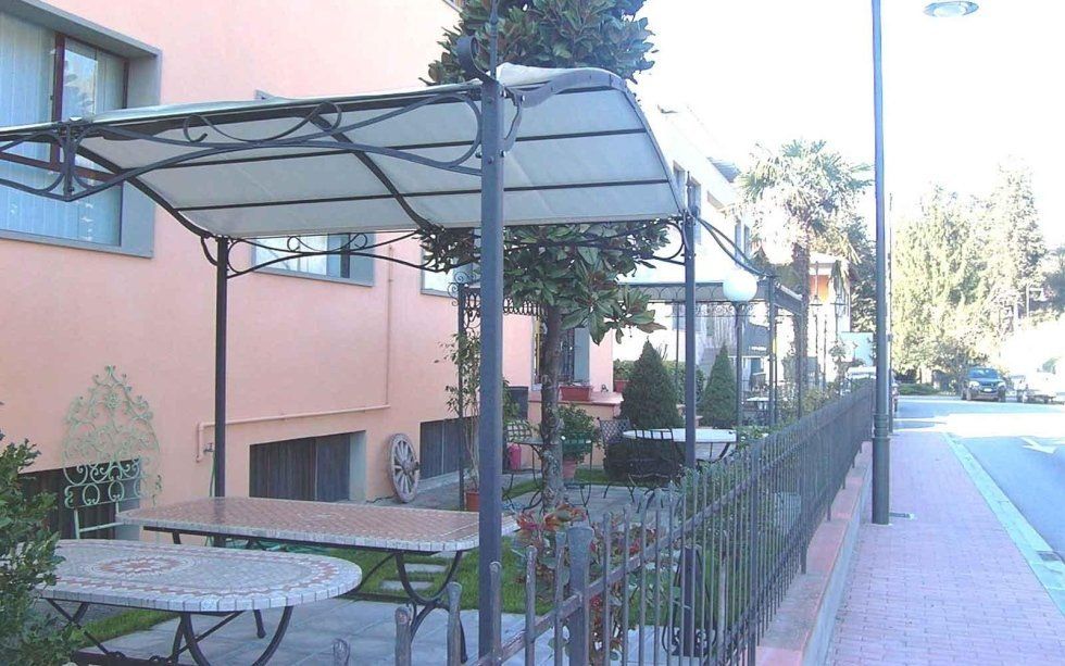 gazebo in ferro