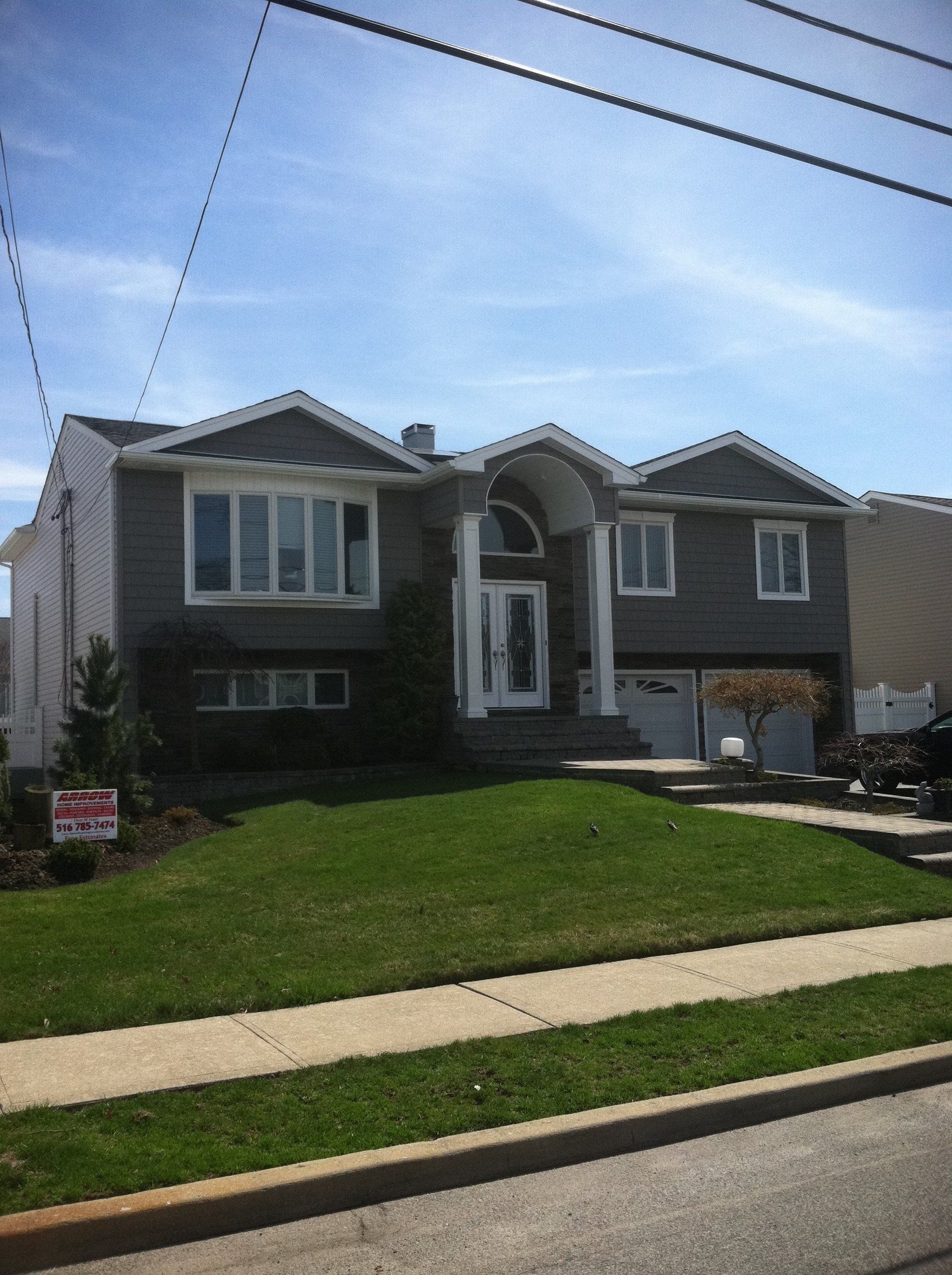 completed portico