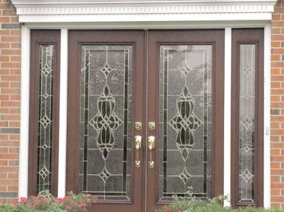 double front door installed by Arrow Home Improvement - Nassau County, Suffolk County, Long Island NY