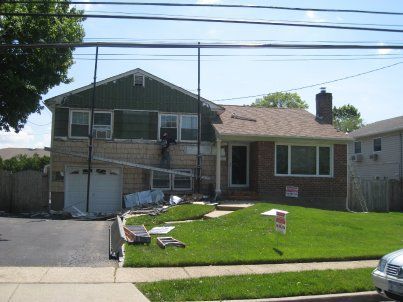 siding installation by Arrow Home Improvements in Seaford NY