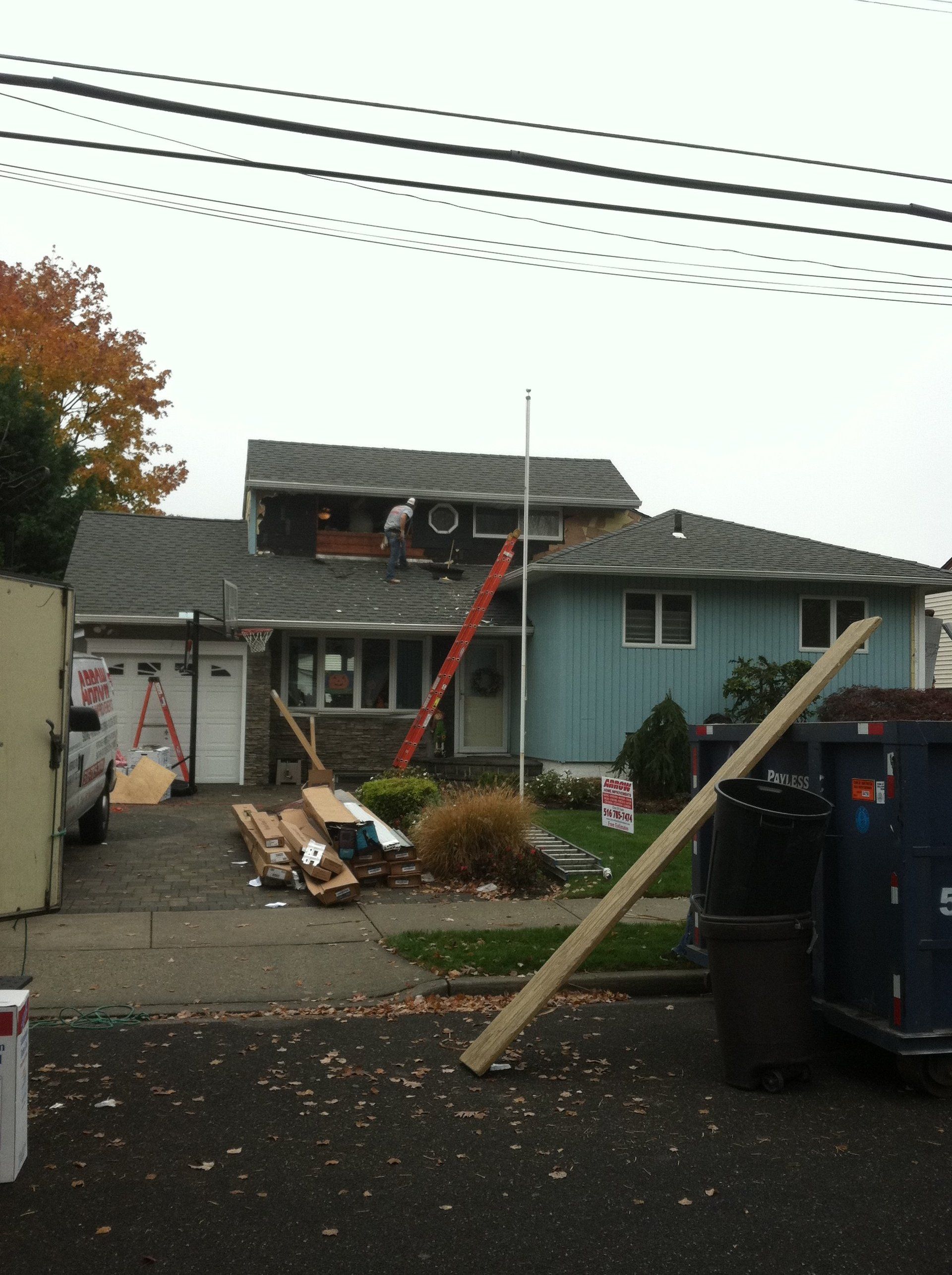 siding installation by Arrow Home Improvements in Seaford NY