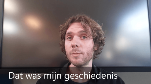 Dat was mijn geschiedenis