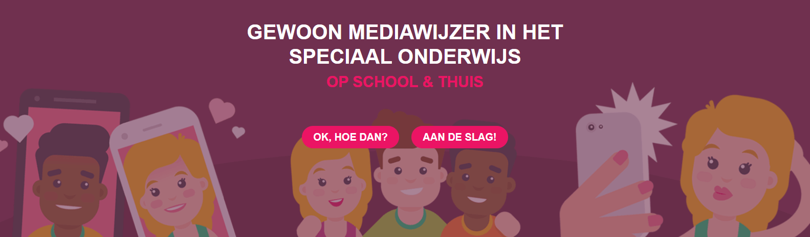 Gewoon Mediawijzer in het speciaal onderwijs op school & thuis