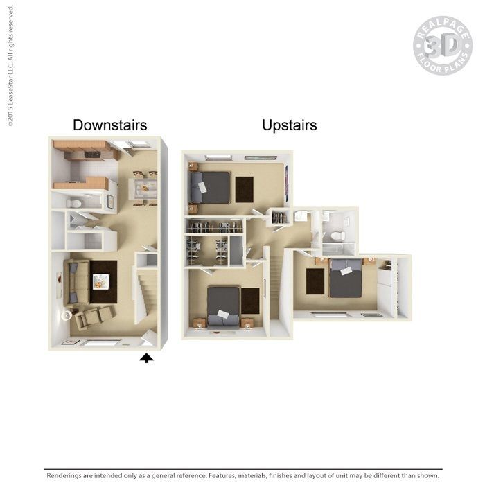 3 Bedroom 3d