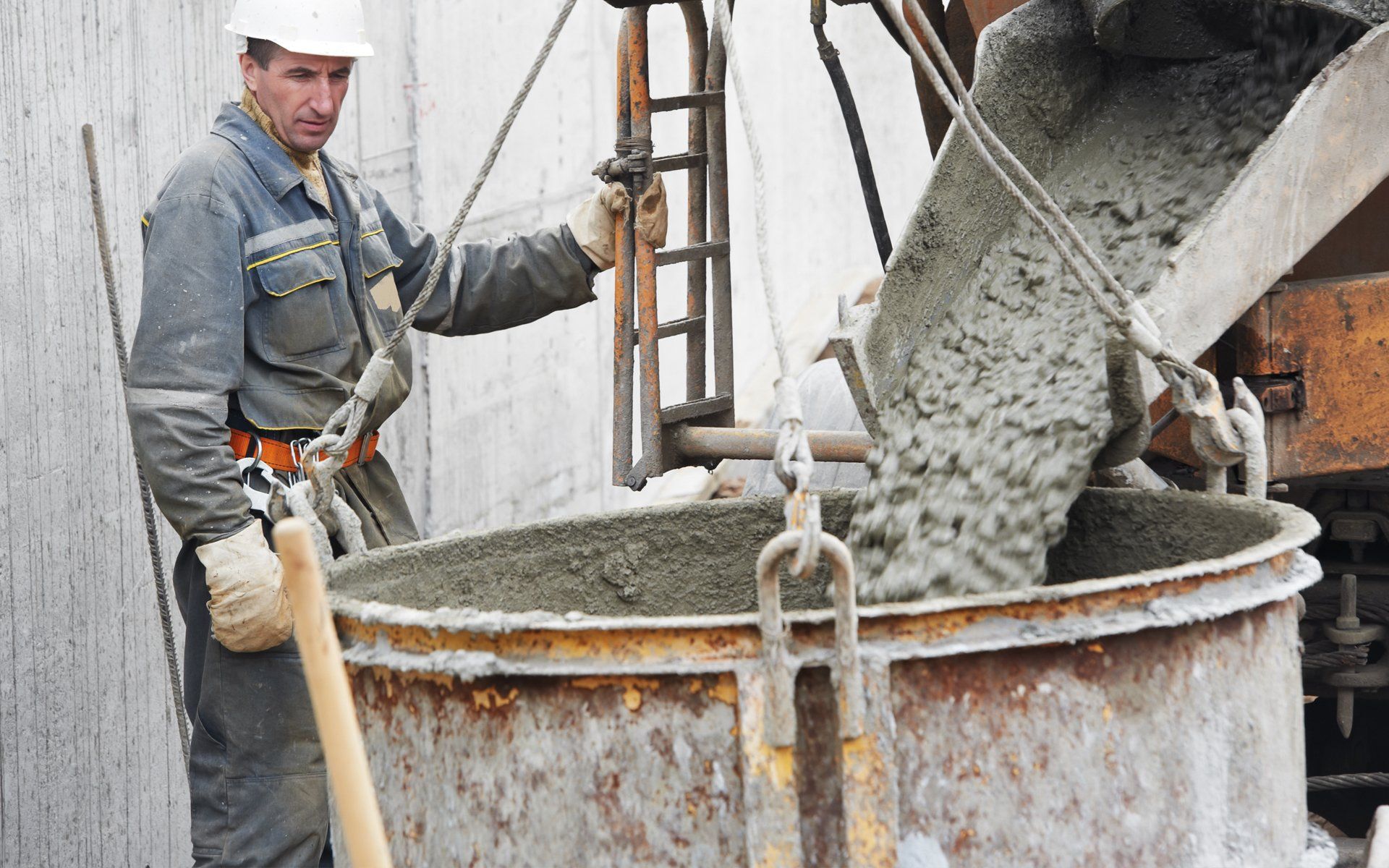 Concrete mixing