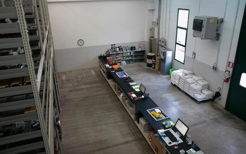 Interno azienda Riboldi Autoricambi - Como