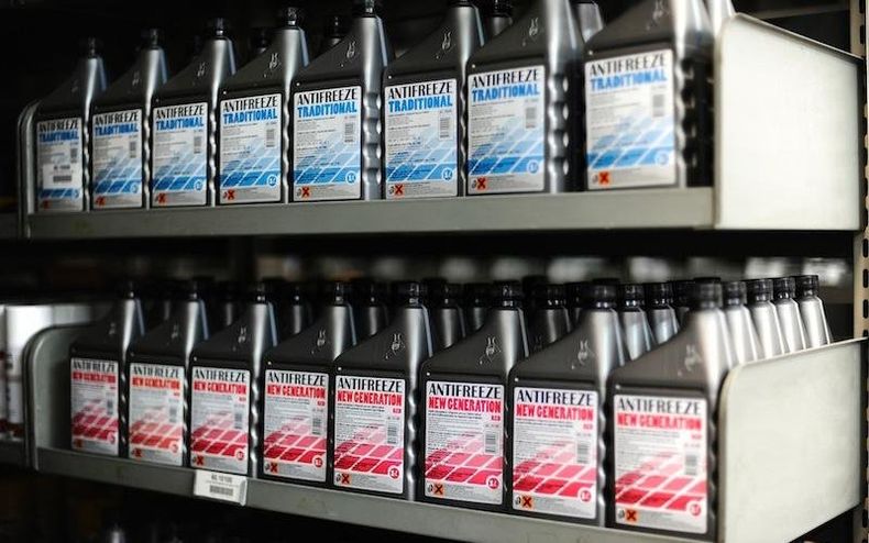 Prodotti antigelo 2 - Como