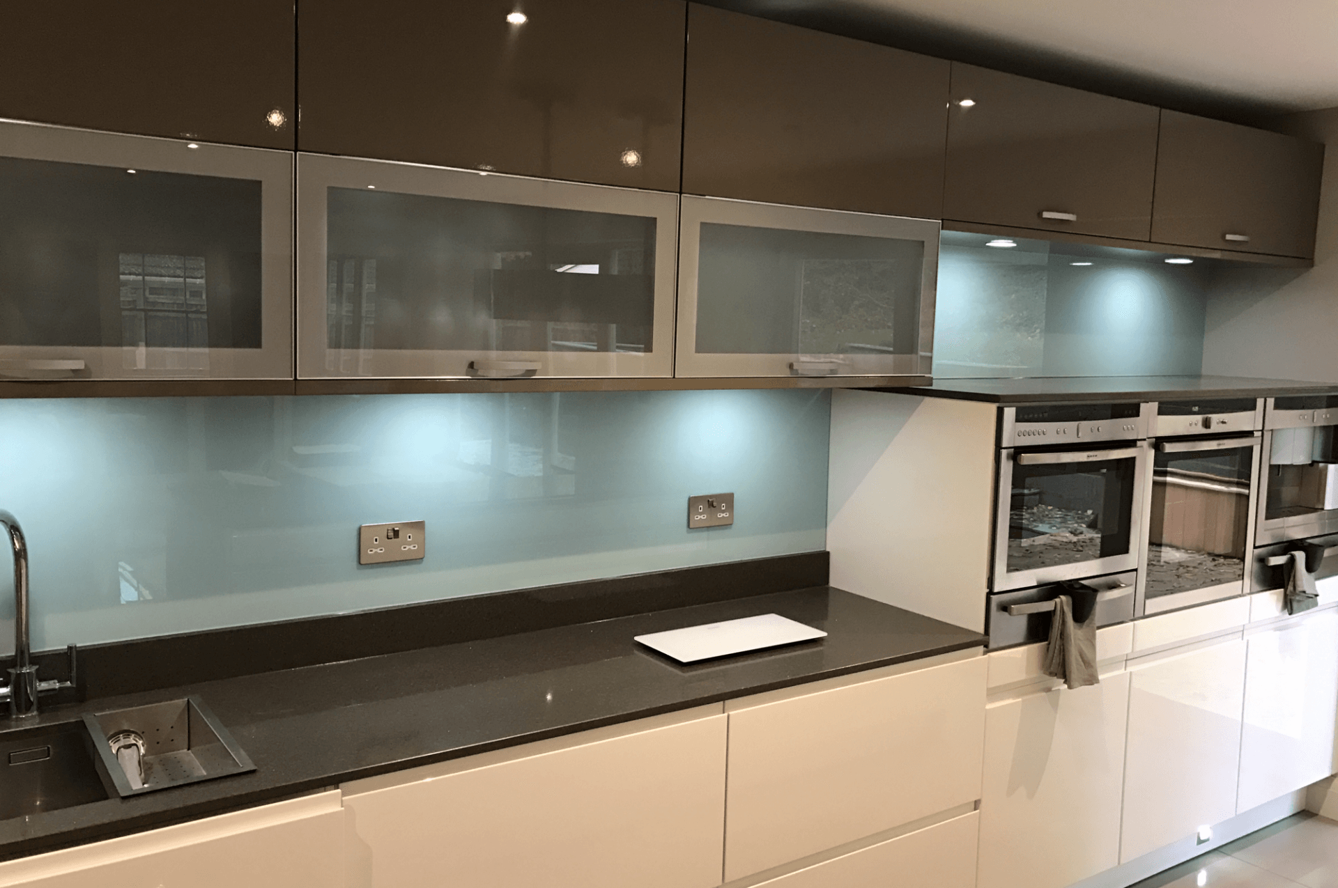 Well-maintained modern kitchen
